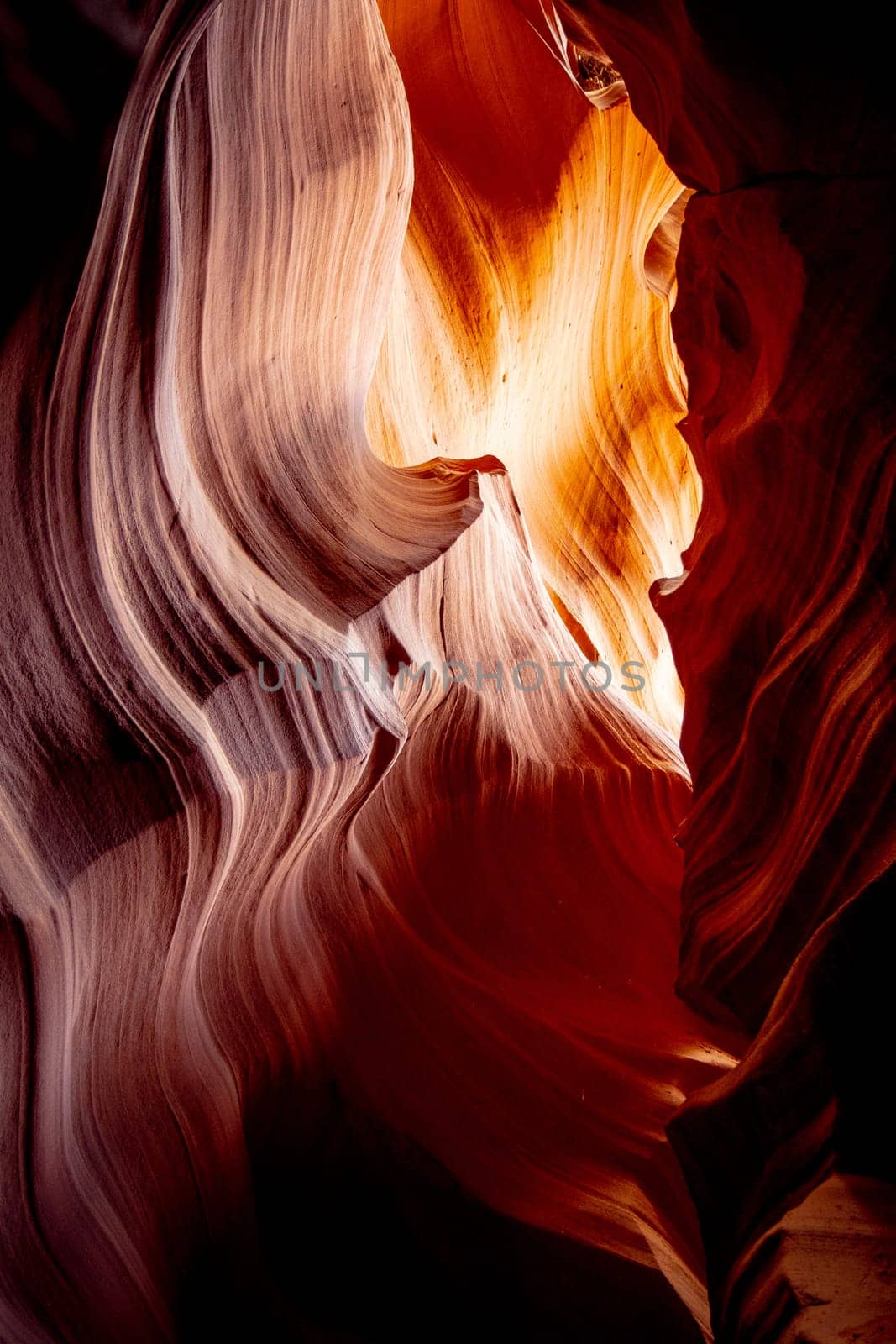 Wonderful colors of the Upper Antelope Canyon - travel photography
