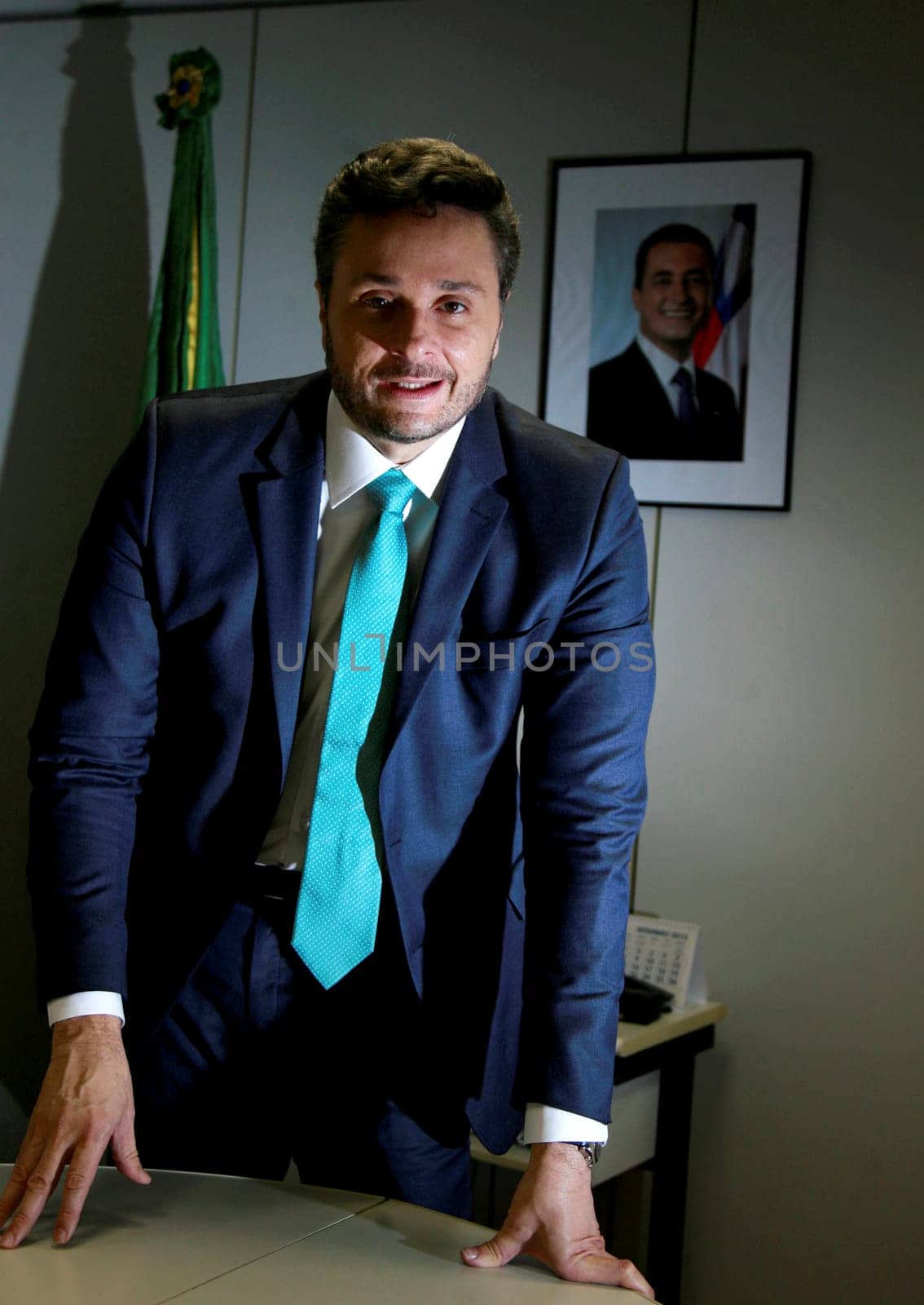 salvador, bahia / brazil - september 29, 2015: Manuel Vitorio, Secretary of Finance of the Government of Bahia, during the management of Jaques Wagner and Rui Costa..