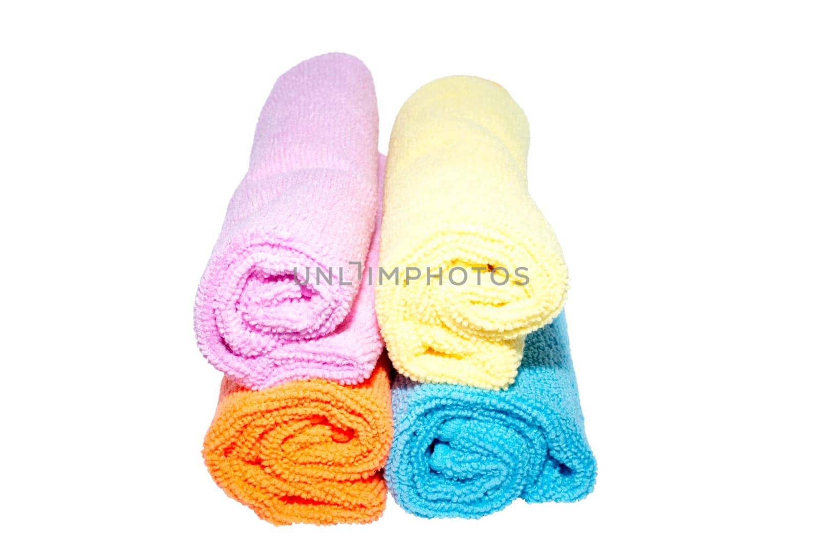 facecloths off various shades with some in rolls
