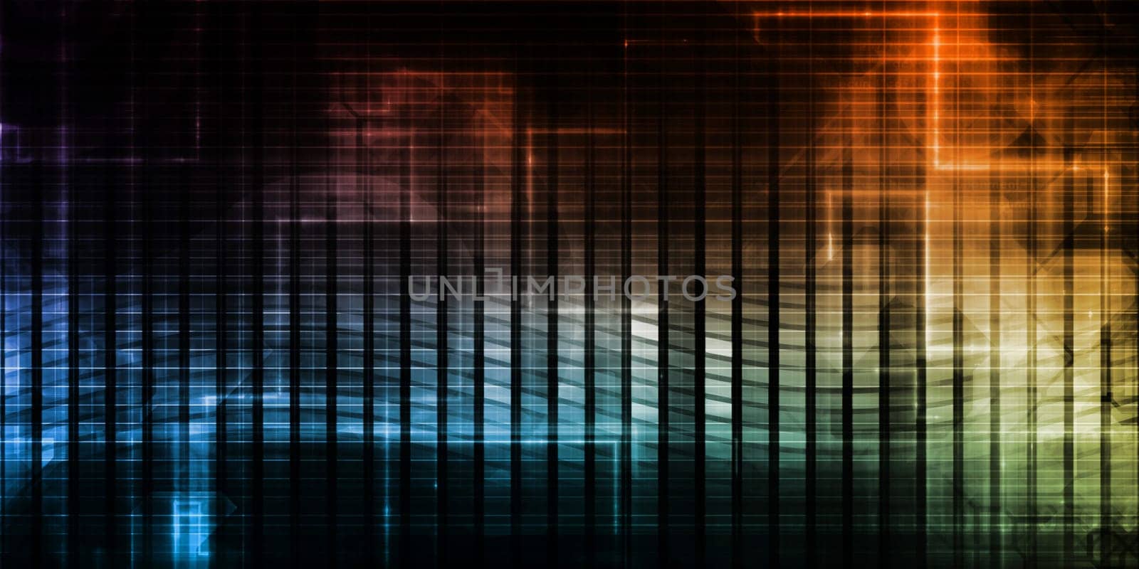 Technology Background Digital Energy as a Art