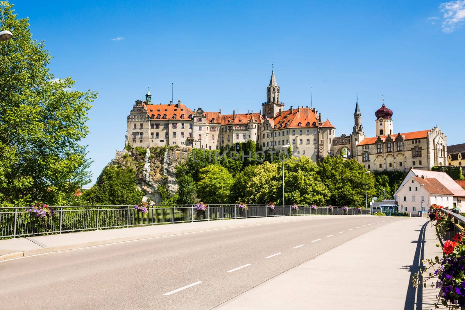 Castle Sigmaringen, Hohenzollerschloss, Baden-Württemberg