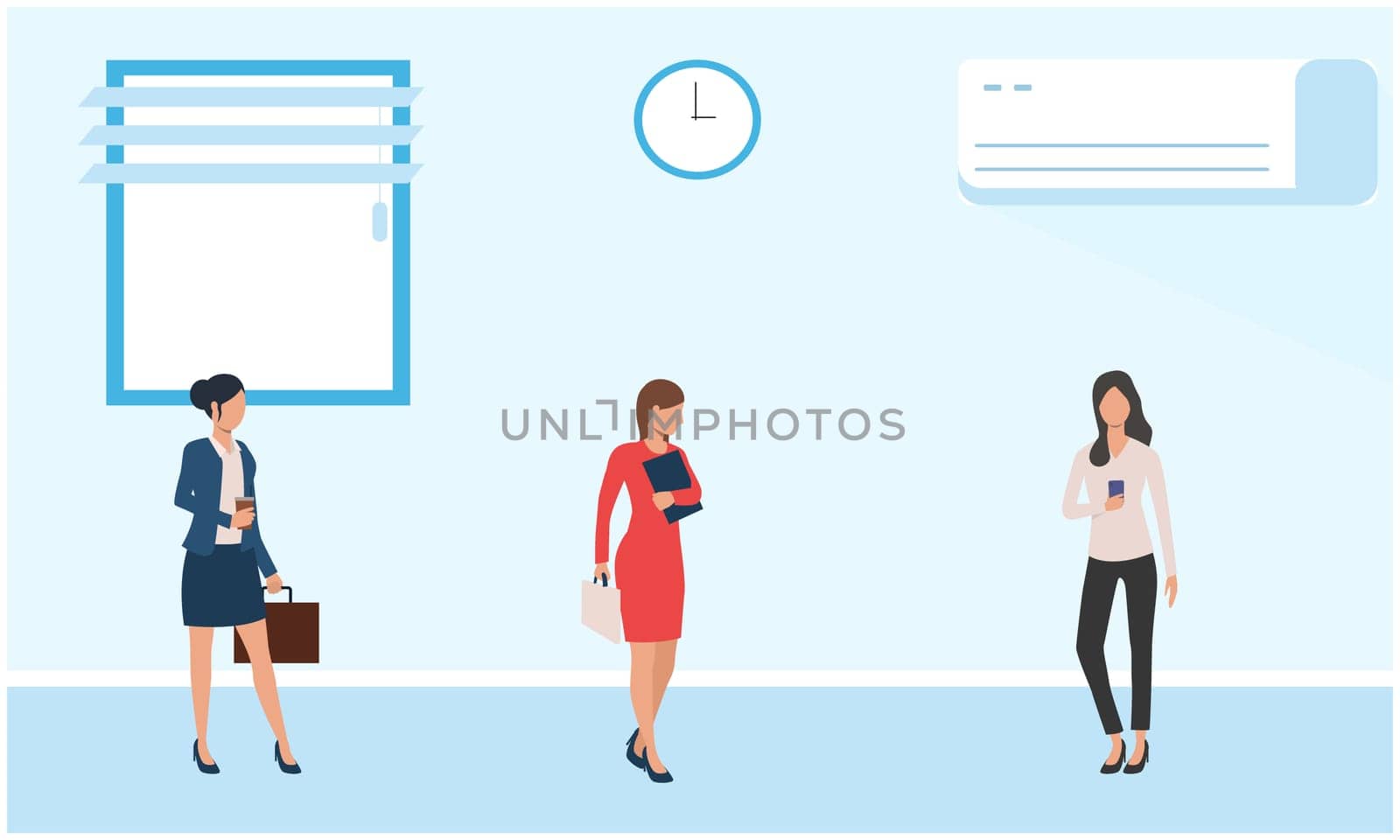 female business meeting in a conference room
