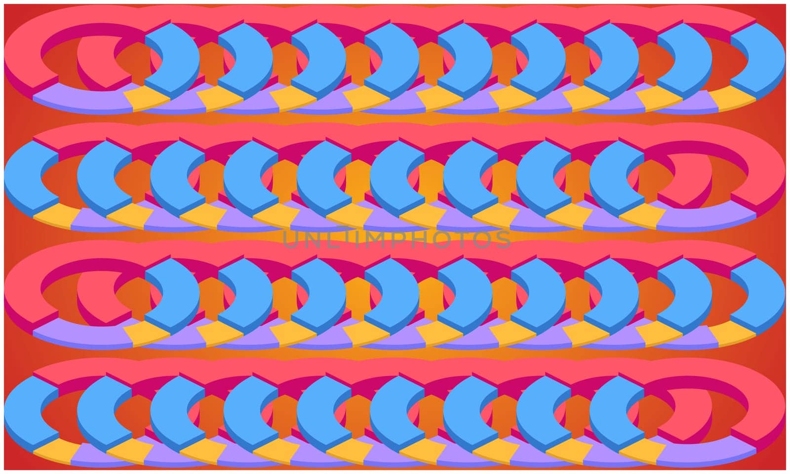digital textile design of art on abstract background