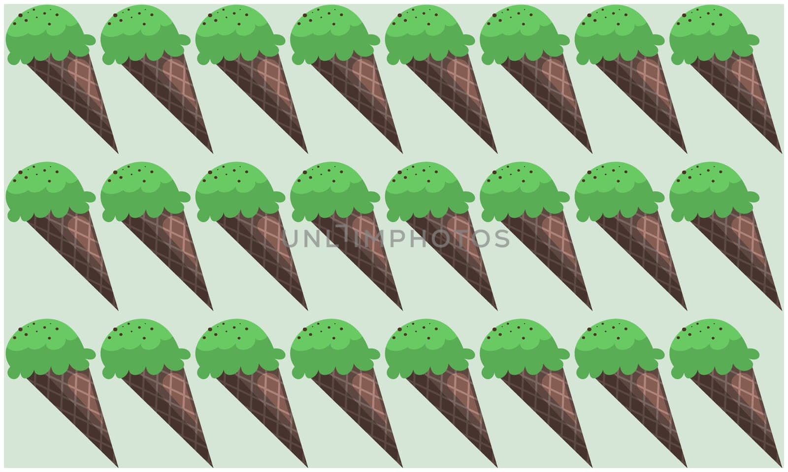 digital textile design of art on abstract background