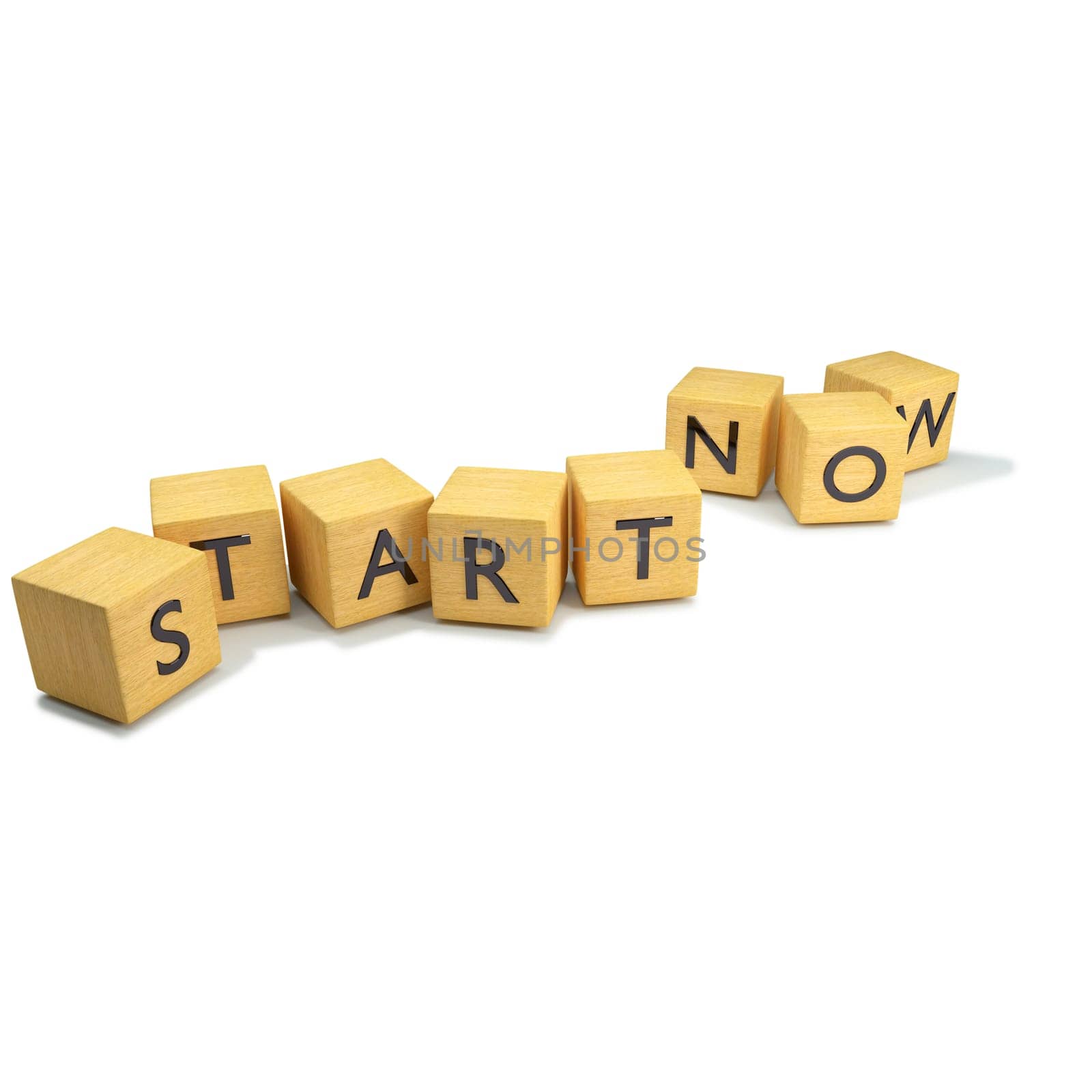 Cube with Start Now