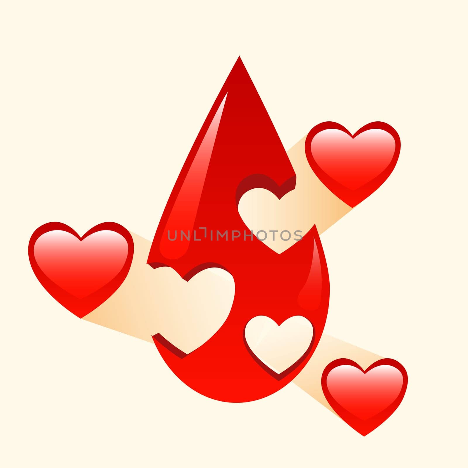 Donation of blood and organs medicine sign symbol pictogram health