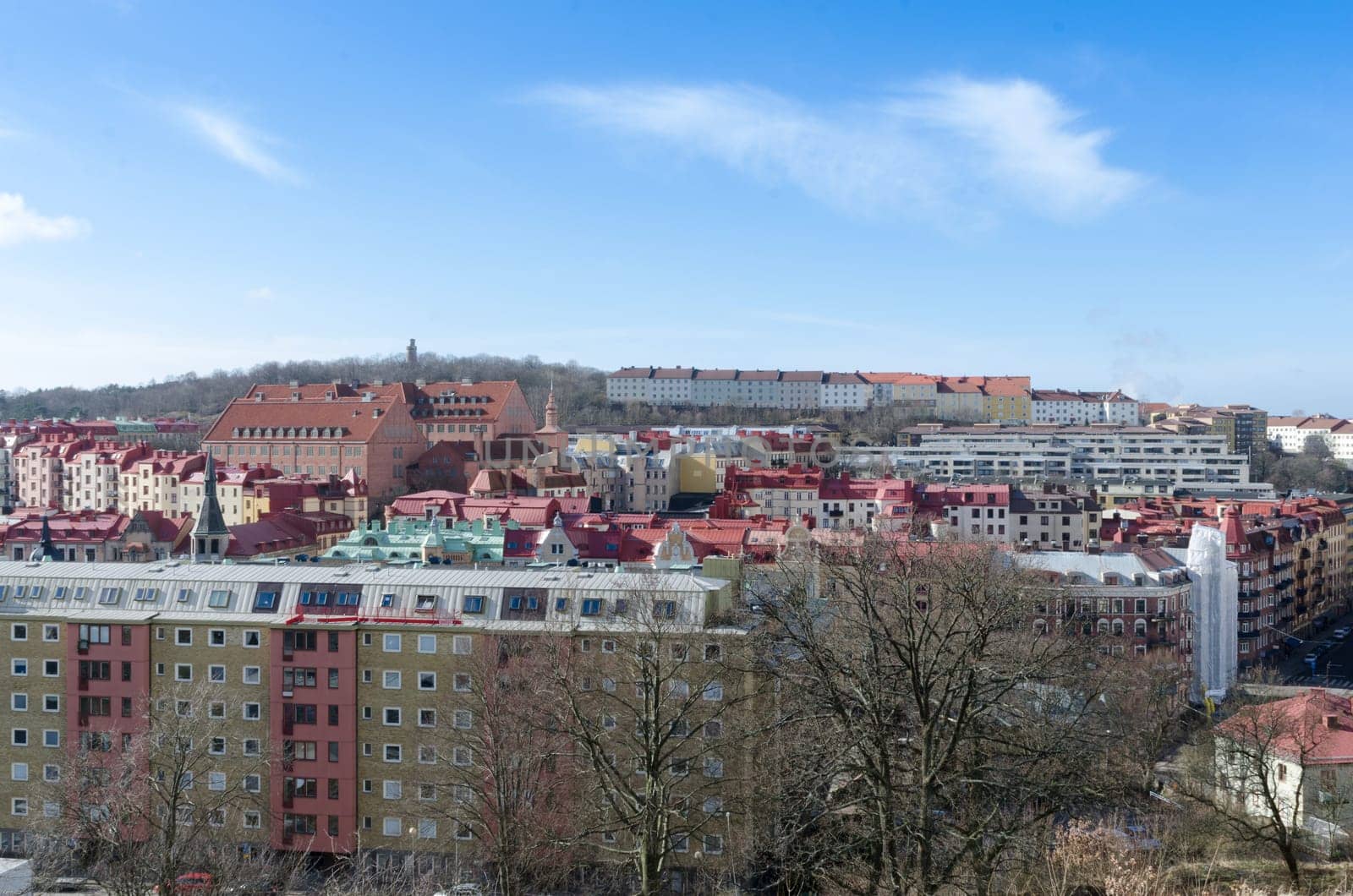utsikt över linnestaden från redoubt kronan