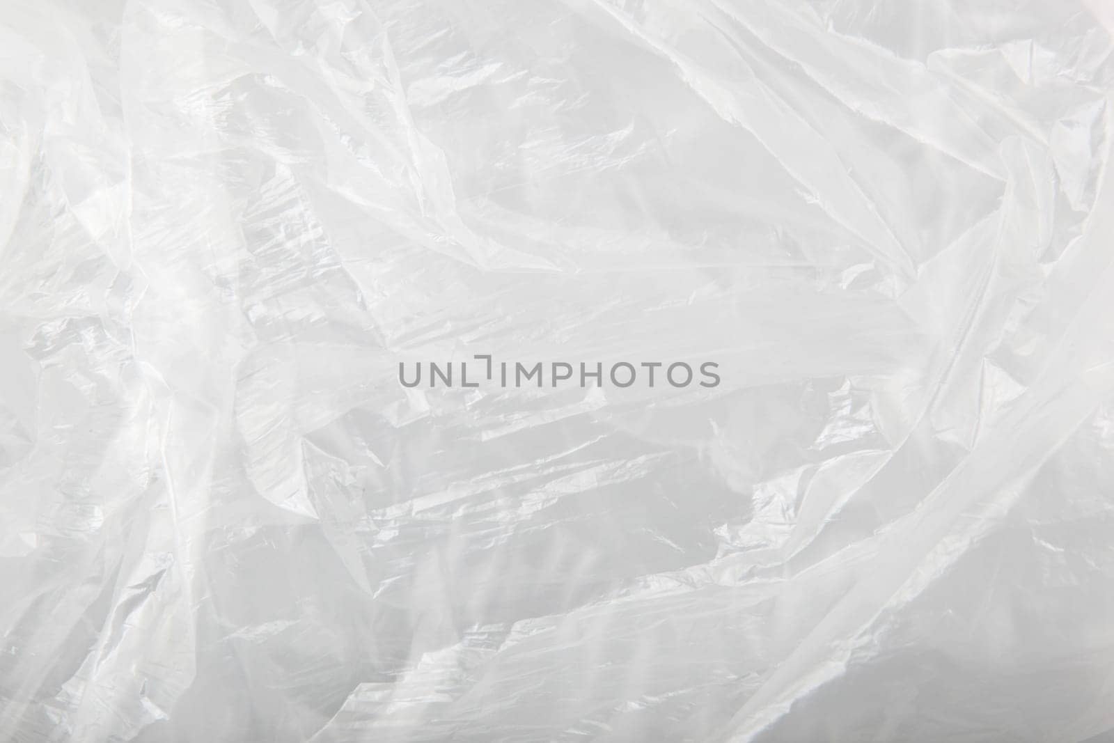 Close-Up Of Empty Plastic Bag Background
