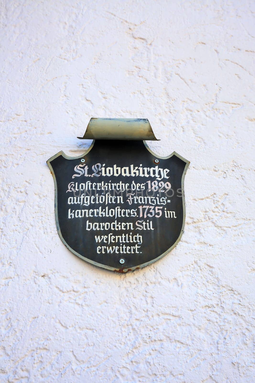 Tauberbischofsheim, Baden-Württemberg / Germany - 13 05 2019: Tauberbischofsheim a city with many attractions