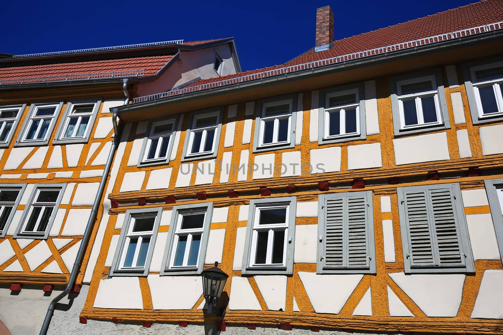 old historic half-timbered house of Tauberbischofsheim