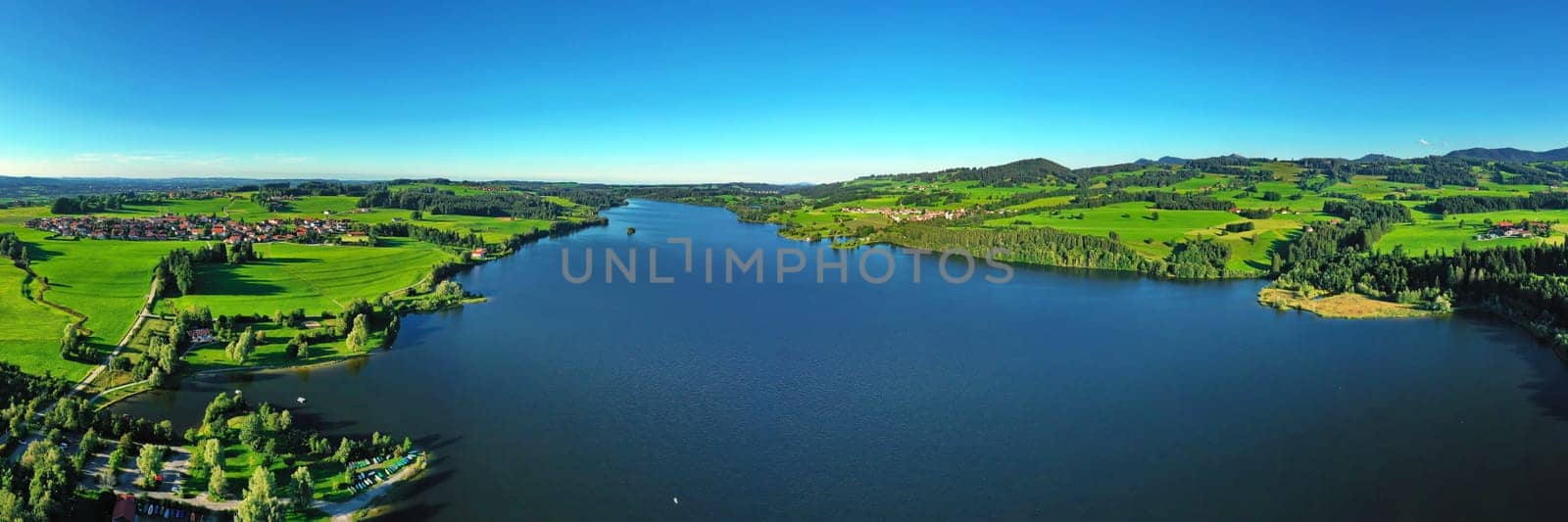 The Rottachsee near Sulzberg is a reservoir