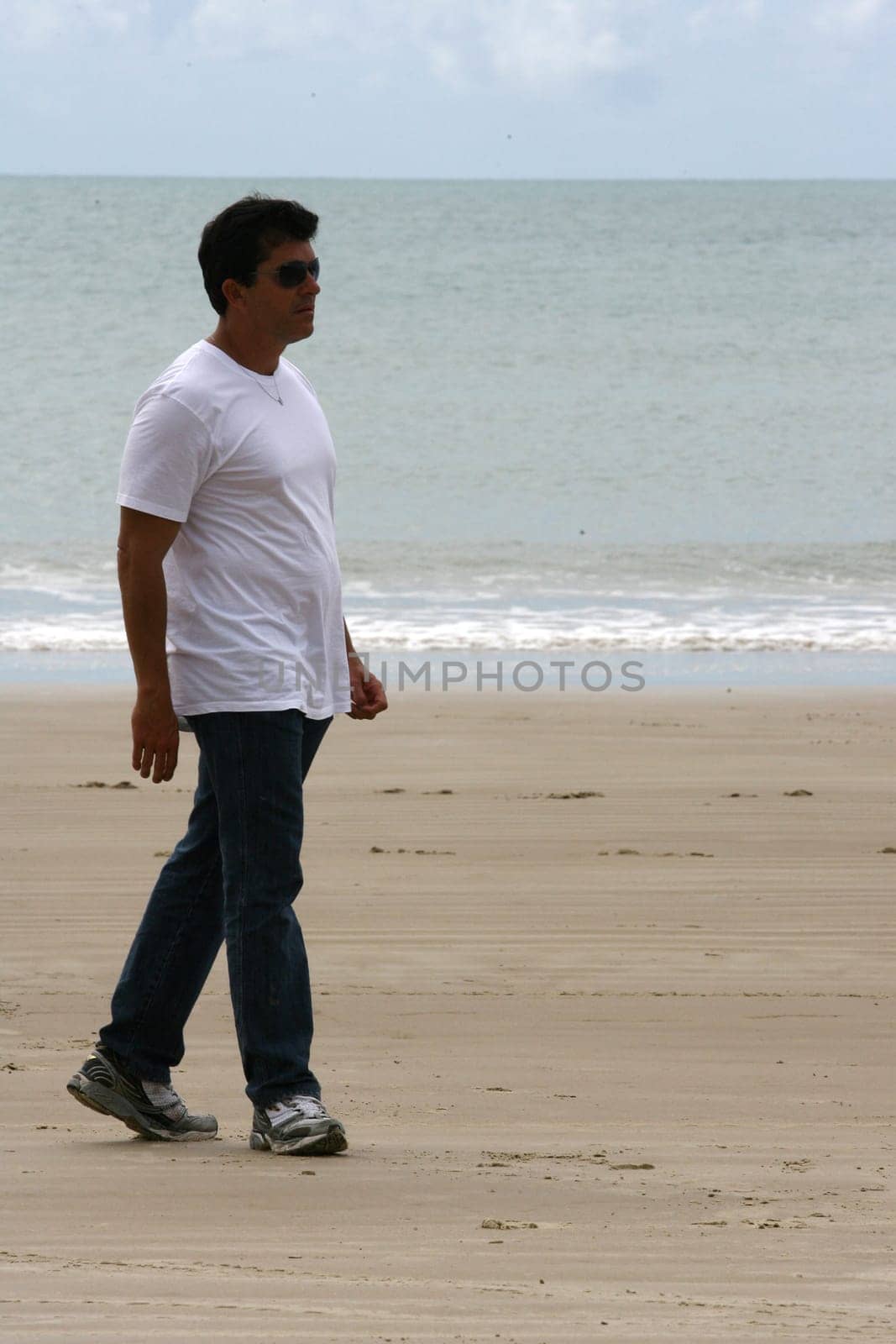 porto Seguro, bahia / brazil - june 20, 2011: Fernando Cavendish, businessman is seen on a beach in the city of Porto Seguro.