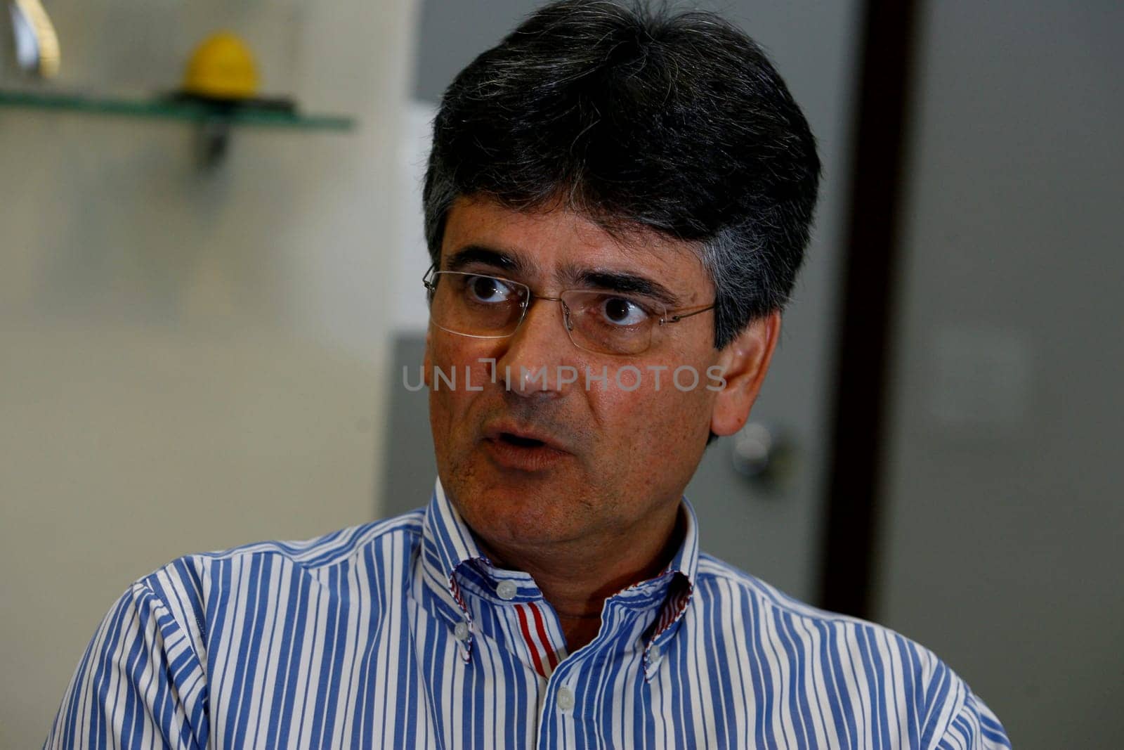 salvador, bahia / brazil - october 20, 2014: Antonio Andrade, founder of the developer Andrade Mendonca, is seen in the city of Salvador...
