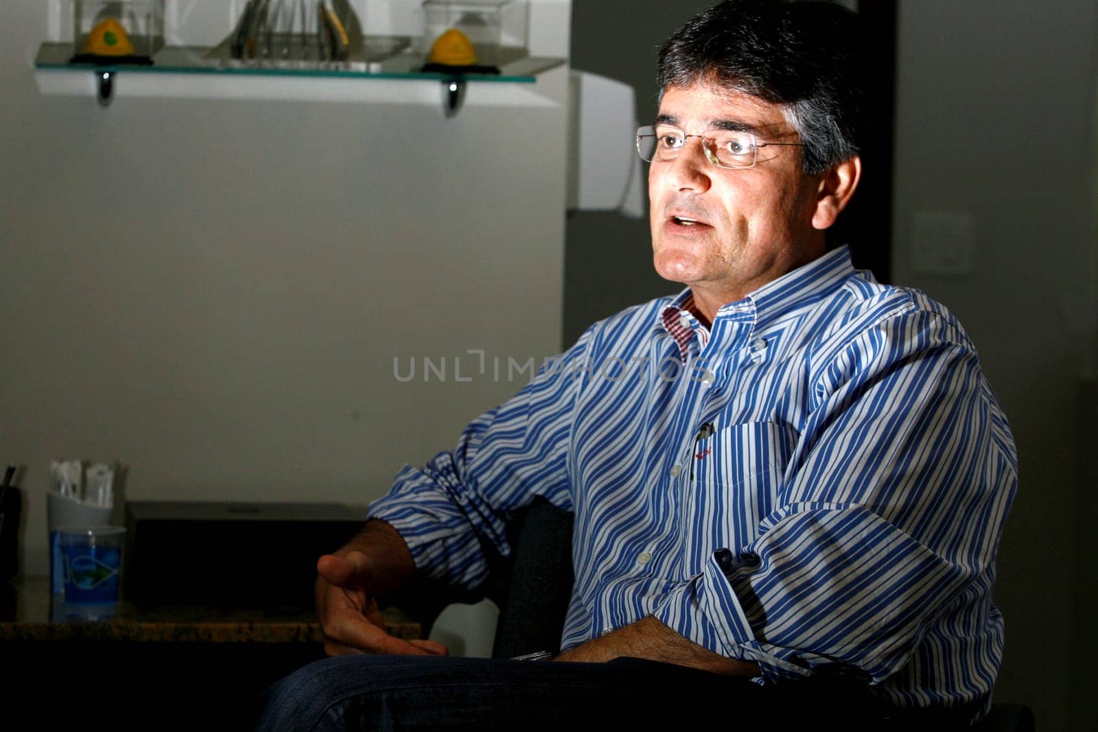 salvador, bahia / brazil - october 20, 2014: Antonio Andrade, founder of the developer Andrade Mendonca, is seen in the city of Salvador...