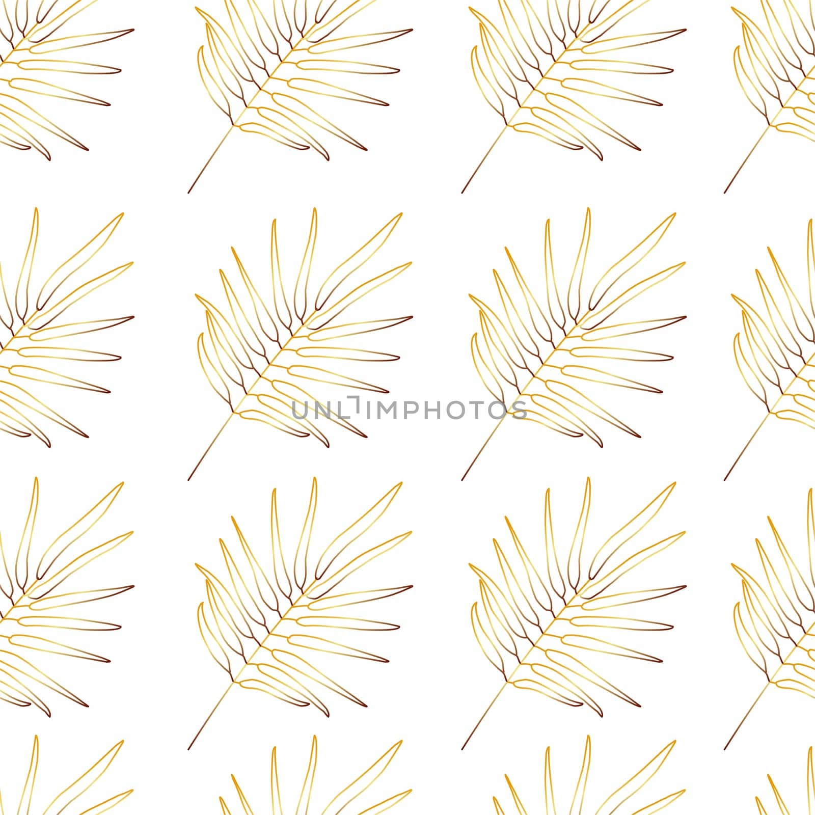 Summer print of exotic plants jungle tropical palm leaves. Pattern, seamless floral vector on a black white background.Nature wallpaper. Trendy modern pattern.