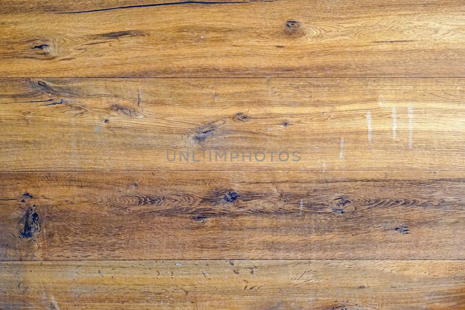 Wooden flooring made from vintage planks