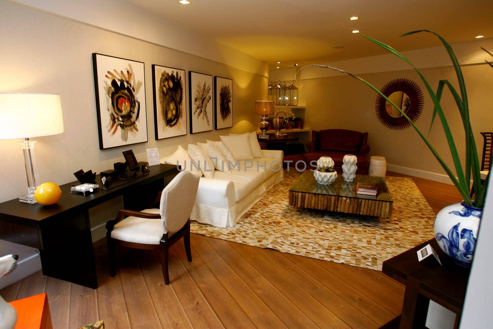 salvador, bahia / brazil - october 8, 2014: view of the home office environment of a house in the city of Salvador.