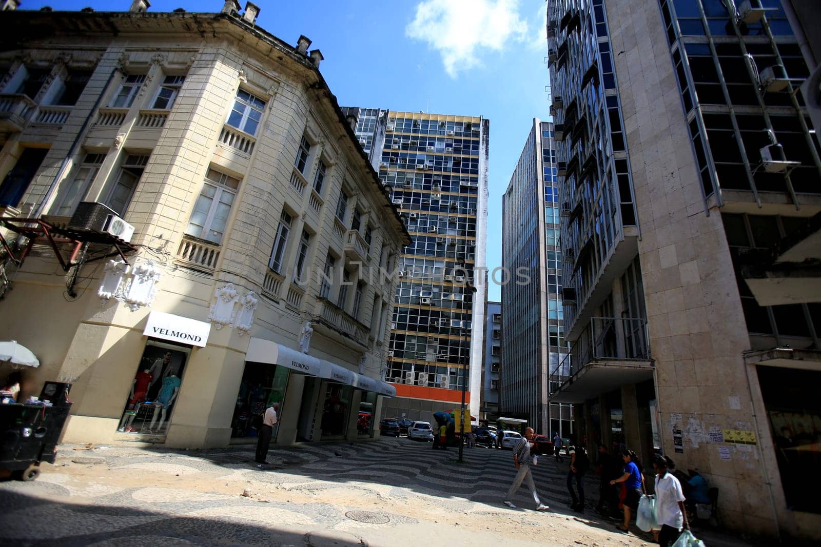 Salvador, Brazil - August 22, 2016: View of commercial buildings in the neighborhood Comercio in Salvador (BA). ISTOCK / Joá Souza..................  ............