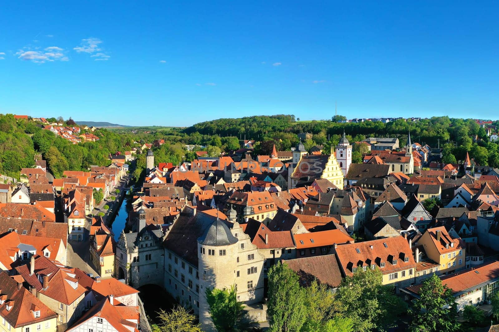 Marktbreit a city on the Main