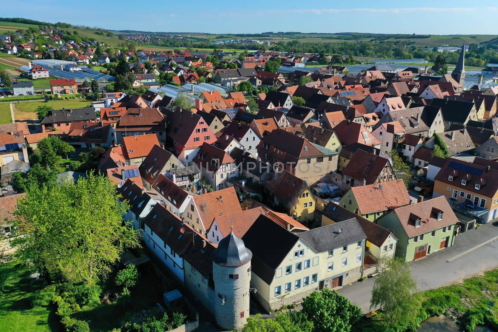 segnitz a city on the Main
