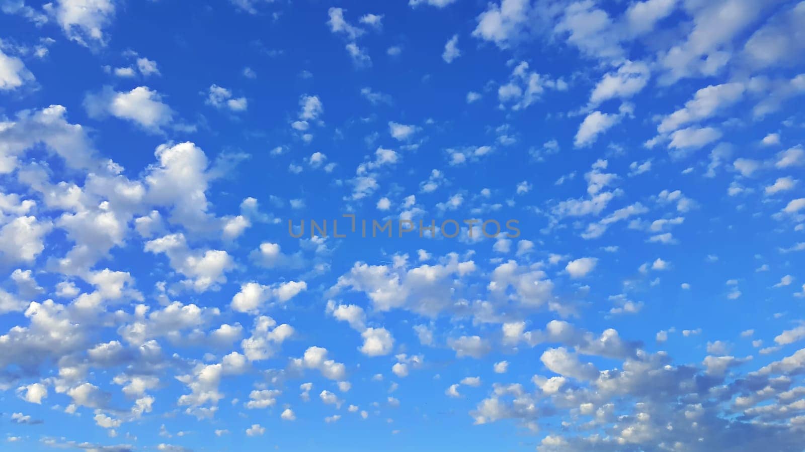 blue sky and white clouds