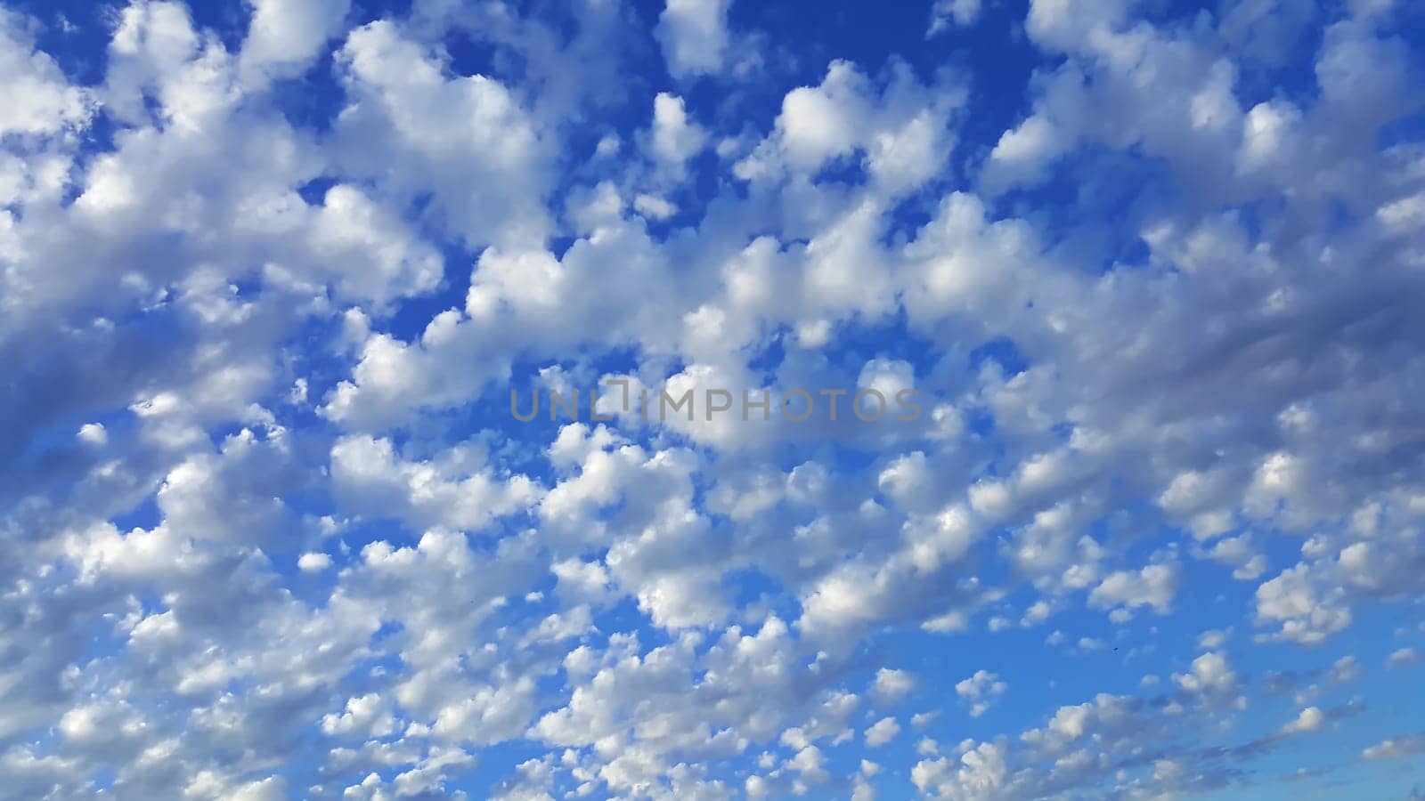 blue sky and white clouds