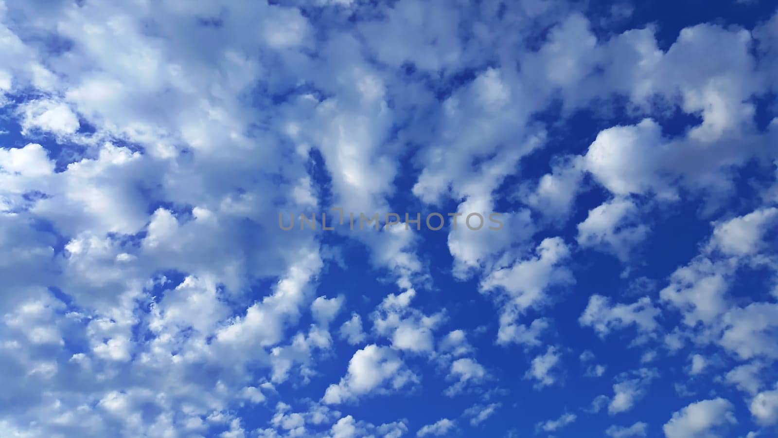blue sky and white clouds