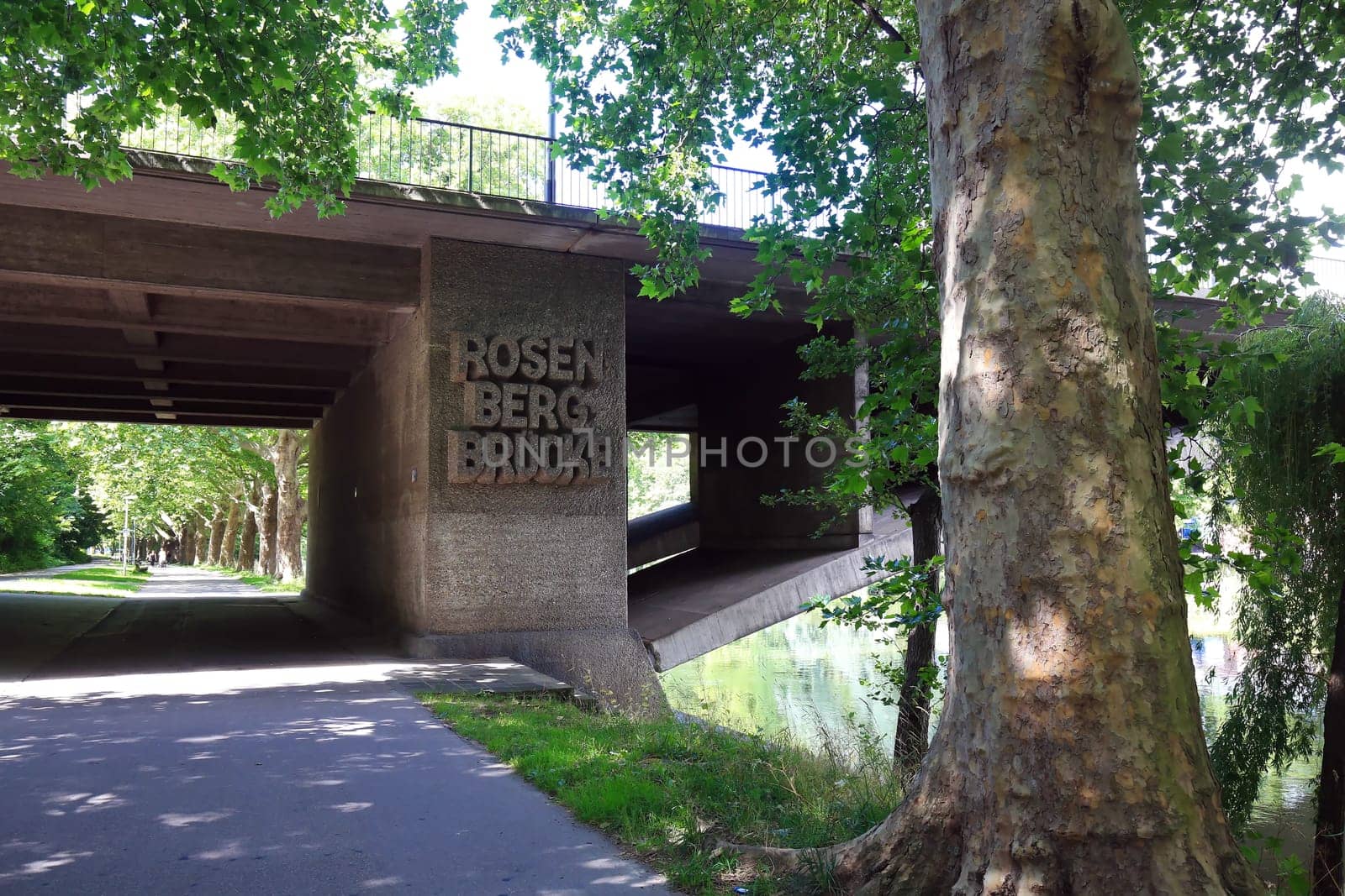 Rosenbergbrücke is a sight of the city of Heilbronn