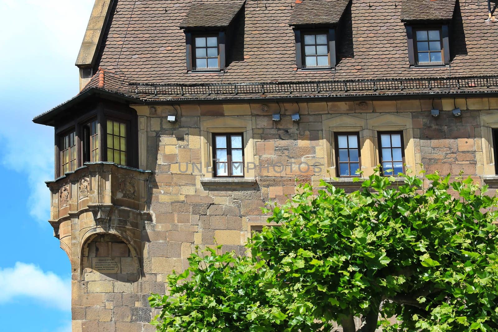 Statue Robert Mayer is a sight of the city of Heilbronn