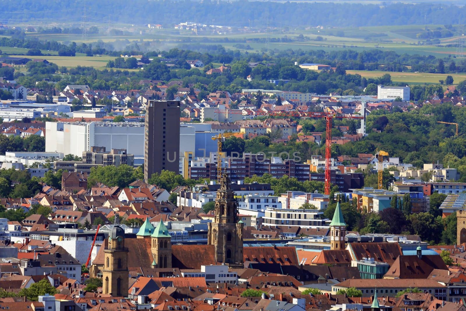 Statue Robert Mayer is a sight of the city of Heilbronn