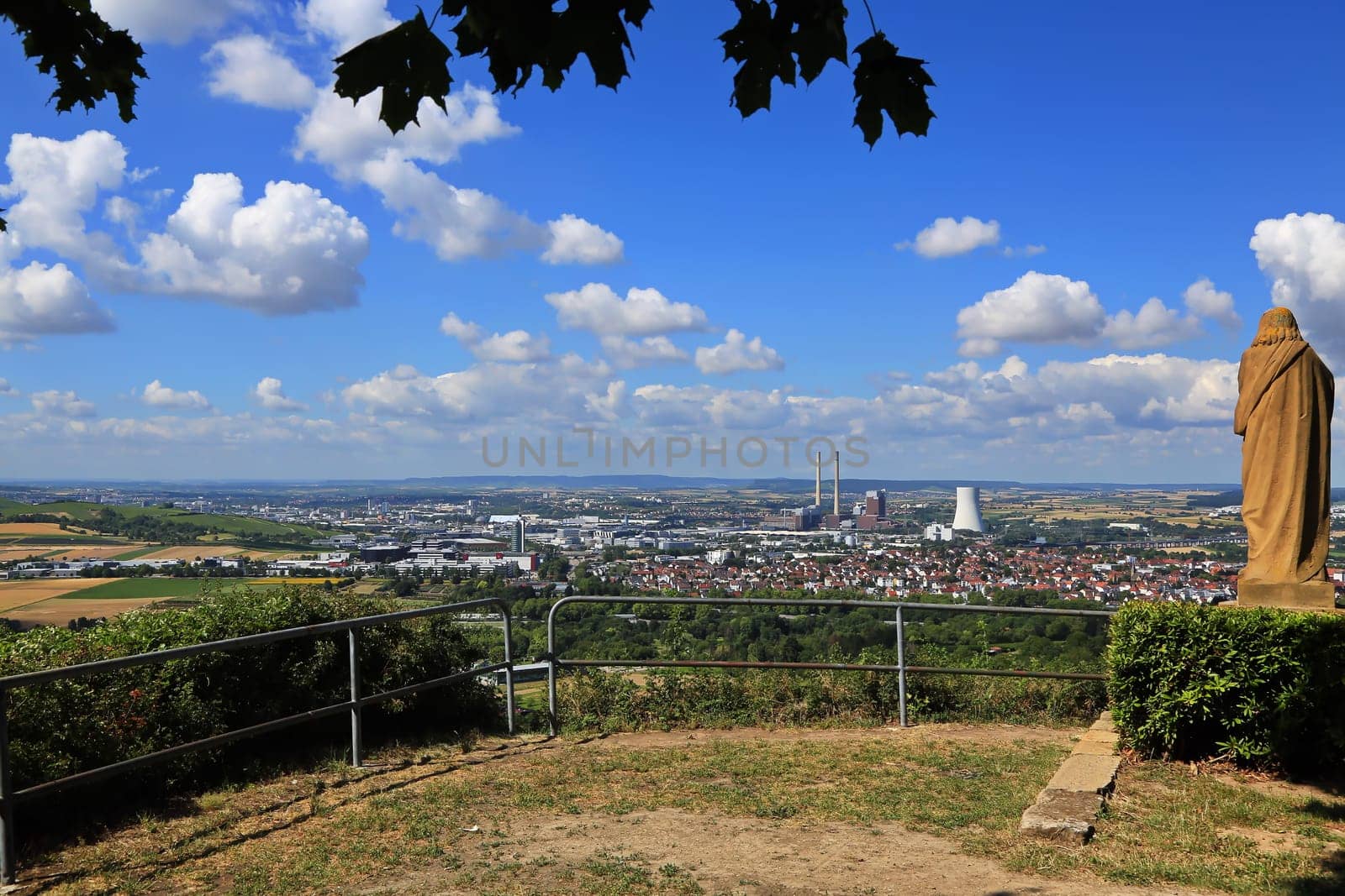 Statue Robert Mayer is a sight of the city of Heilbronn
