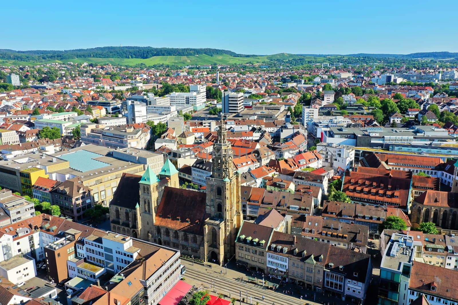Statue Robert Mayer is a sight of the city of Heilbronn