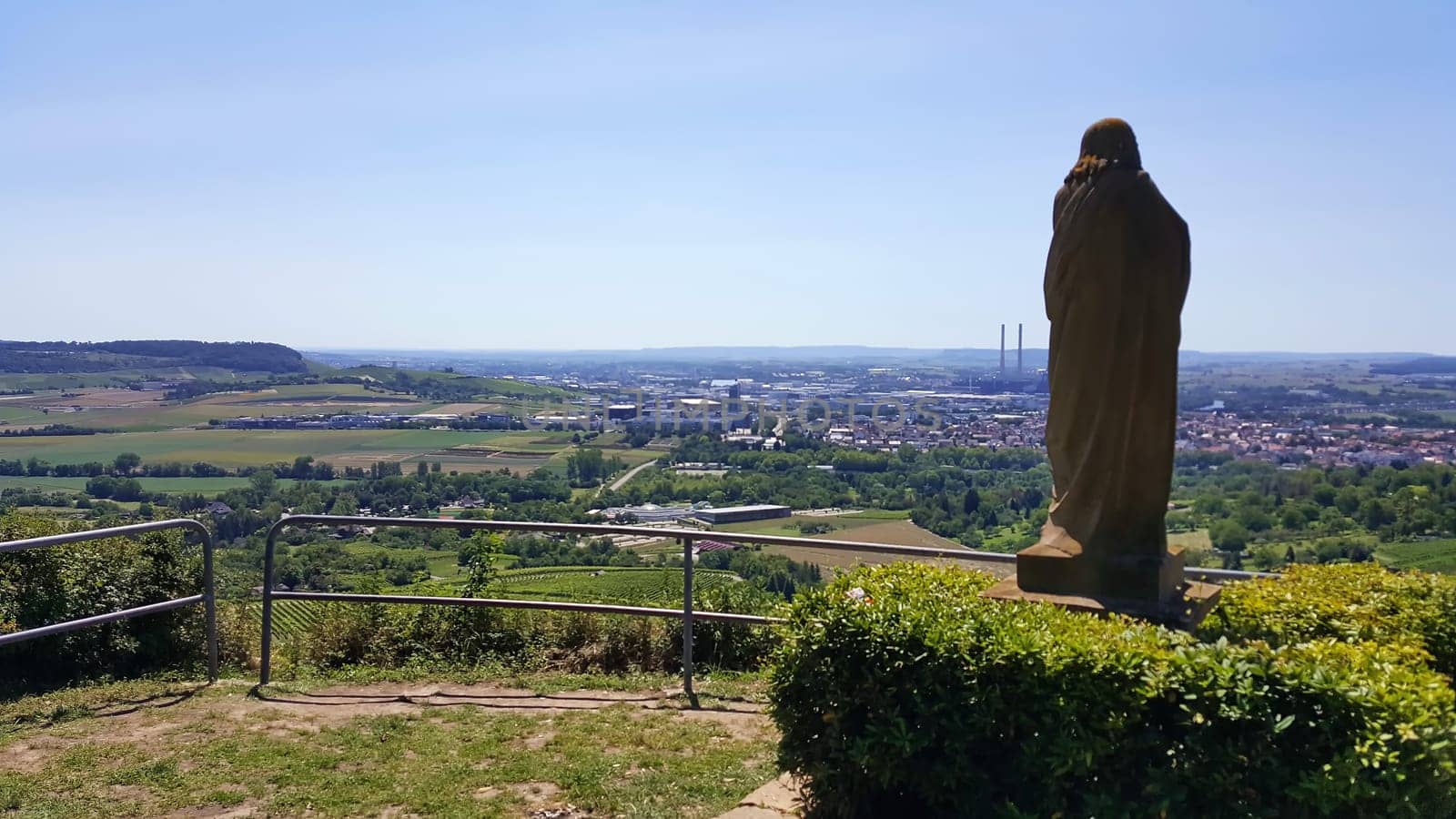Statue Robert Mayer is a sight of the city of Heilbronn