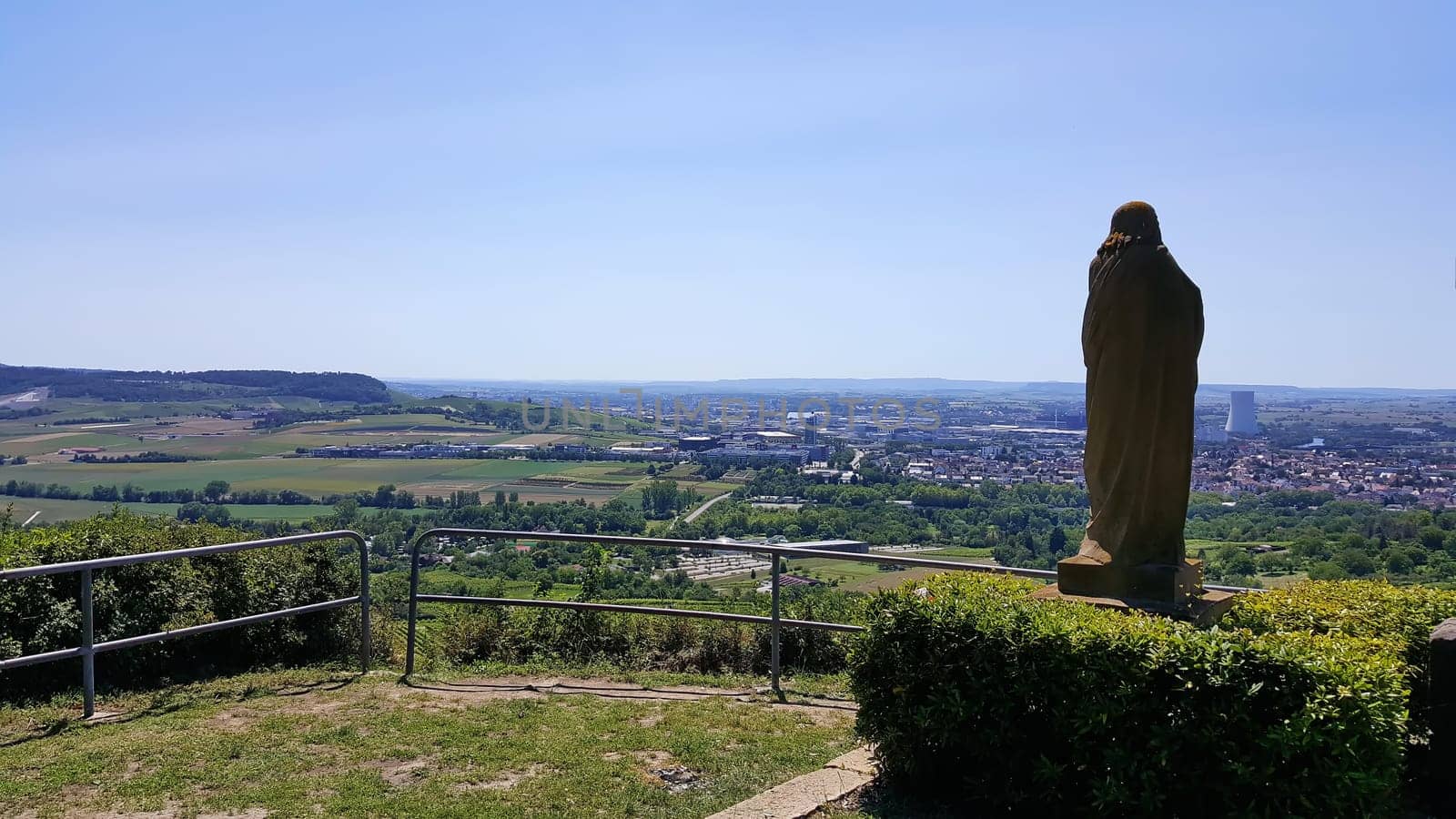 Statue Robert Mayer is a sight of the city of Heilbronn