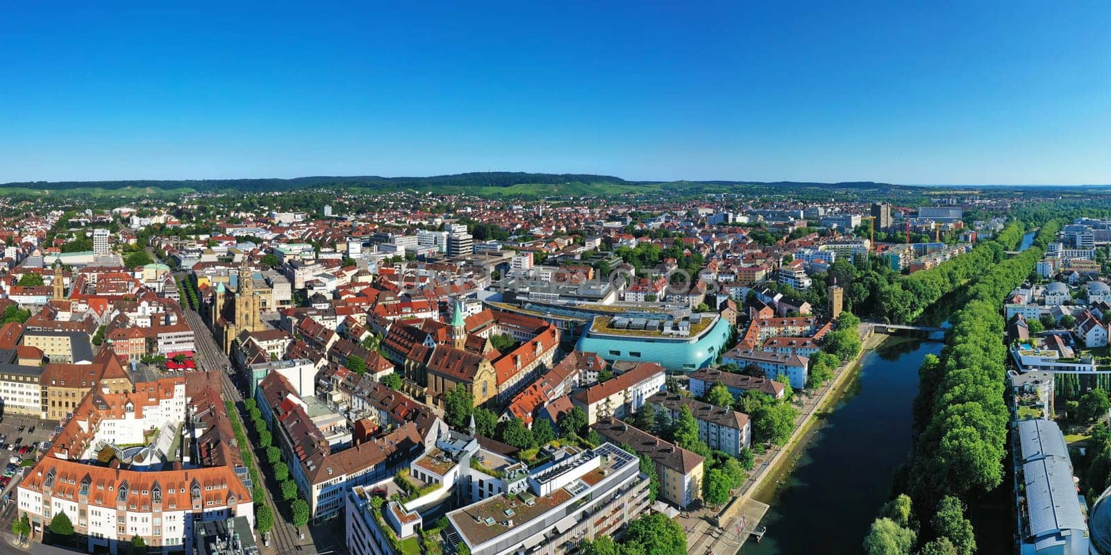 Statue Robert Mayer is a sight of the city of Heilbronn