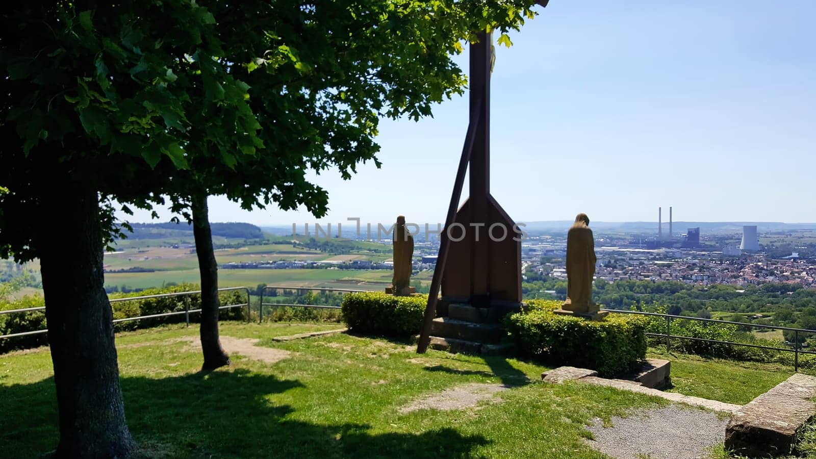 Statue Robert Mayer is a sight of the city of Heilbronn