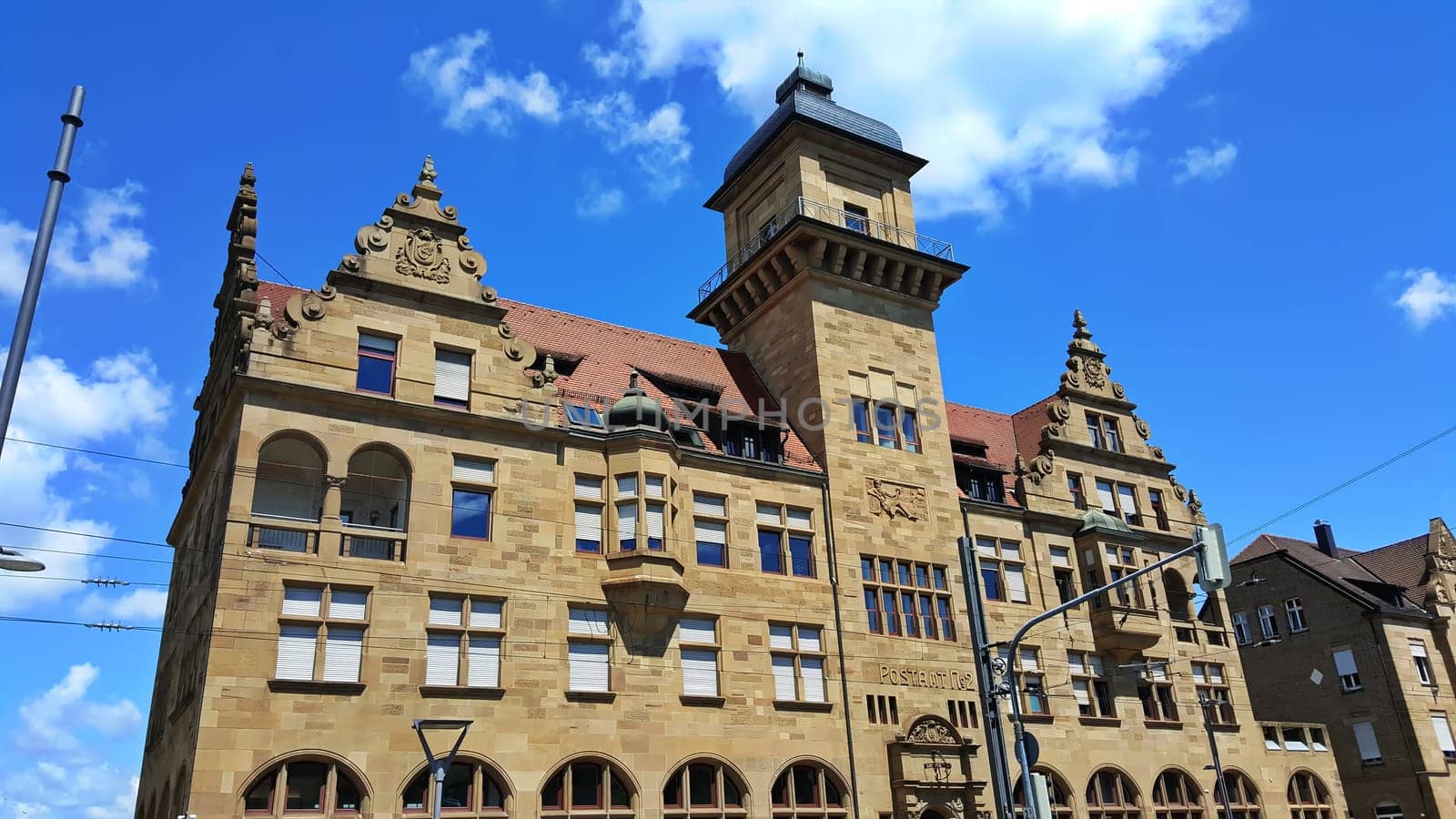 Statue Robert Mayer is a sight of the city of Heilbronn