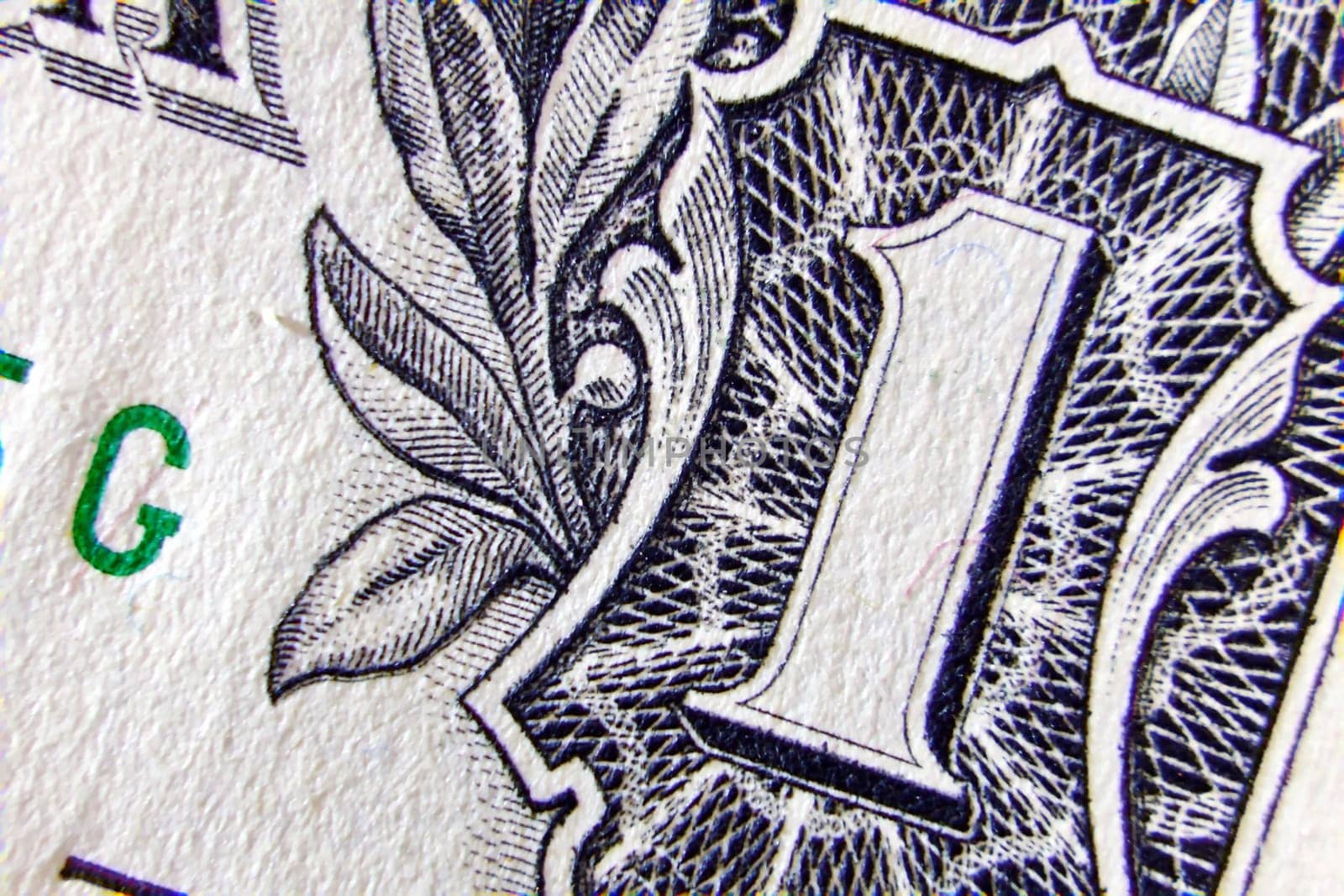 Dollar bills as a background
