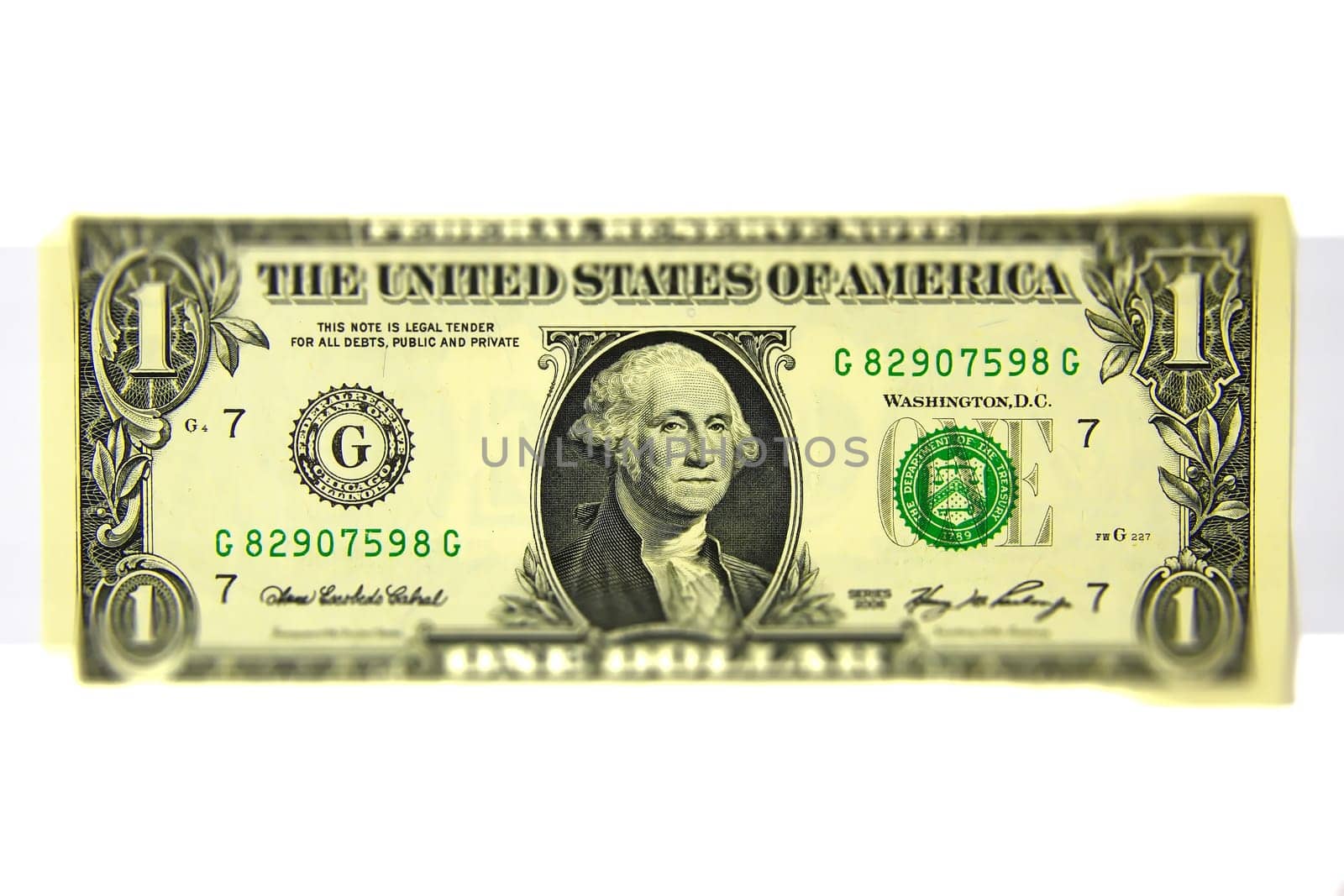 Dollar bills as a background