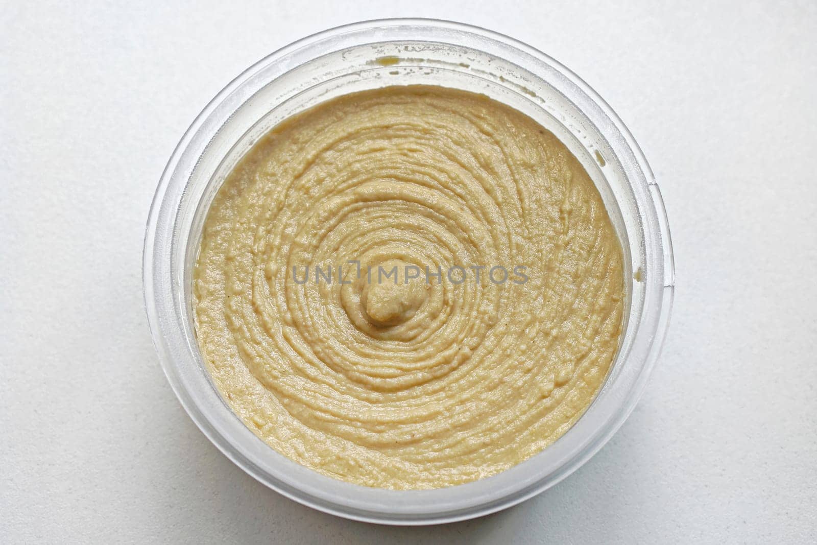 Hummus spread dip in jar middle east cuisine