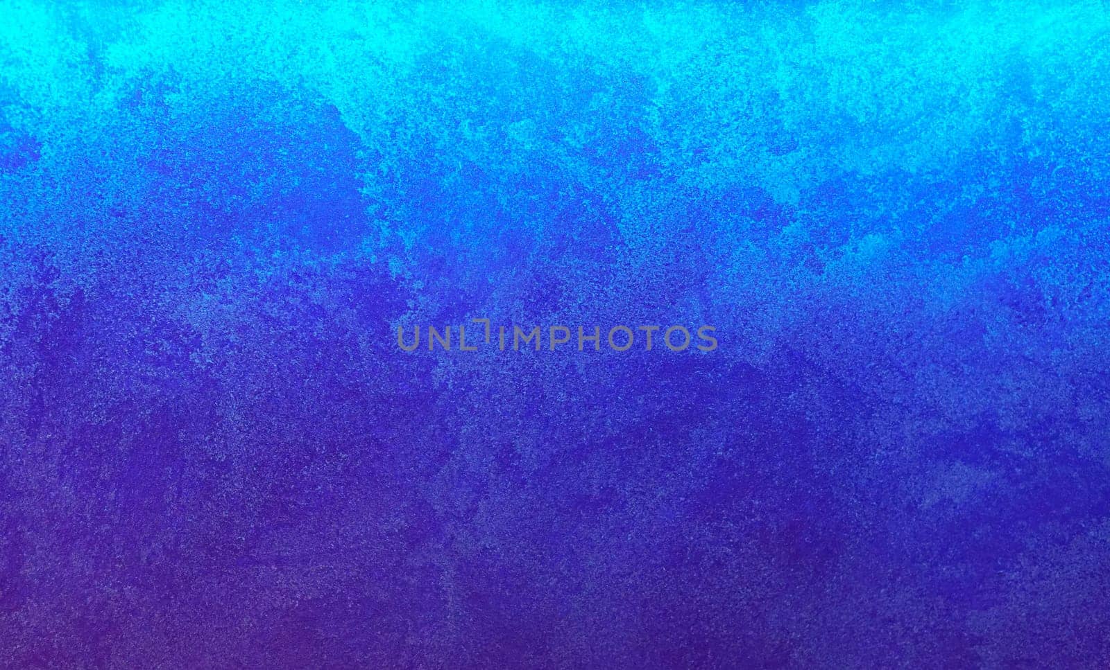 Blue lights at painted wall texture background
