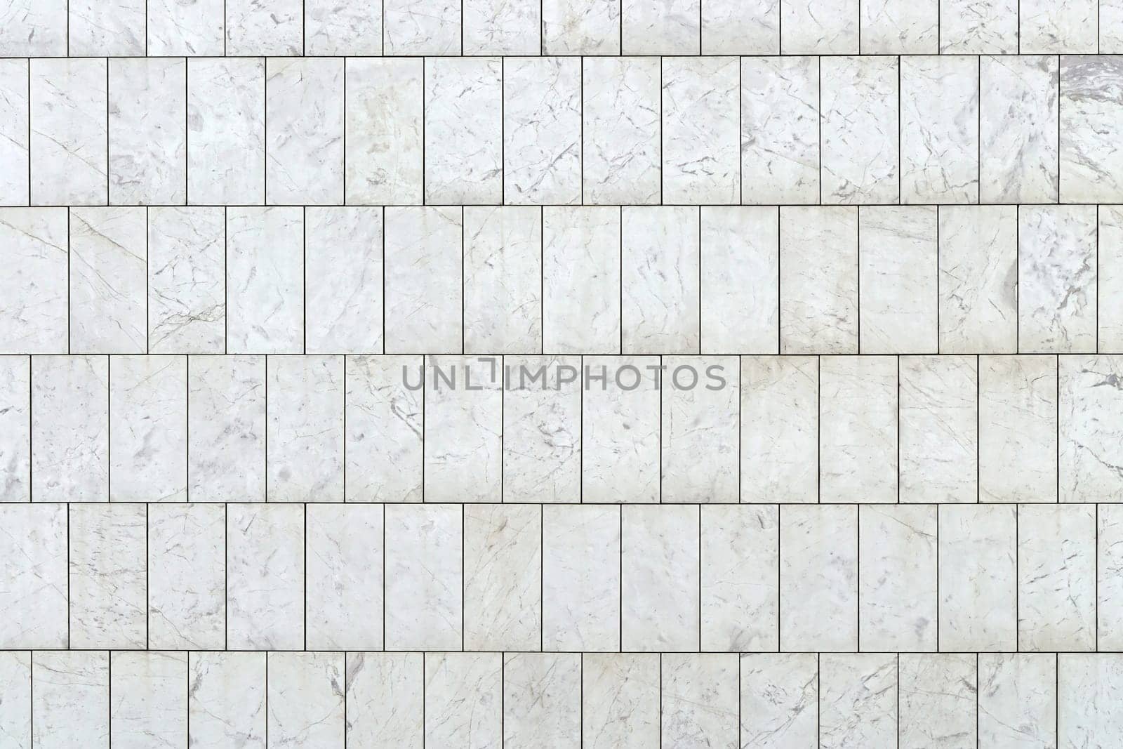 Luxury white marble tiles imported from Italy