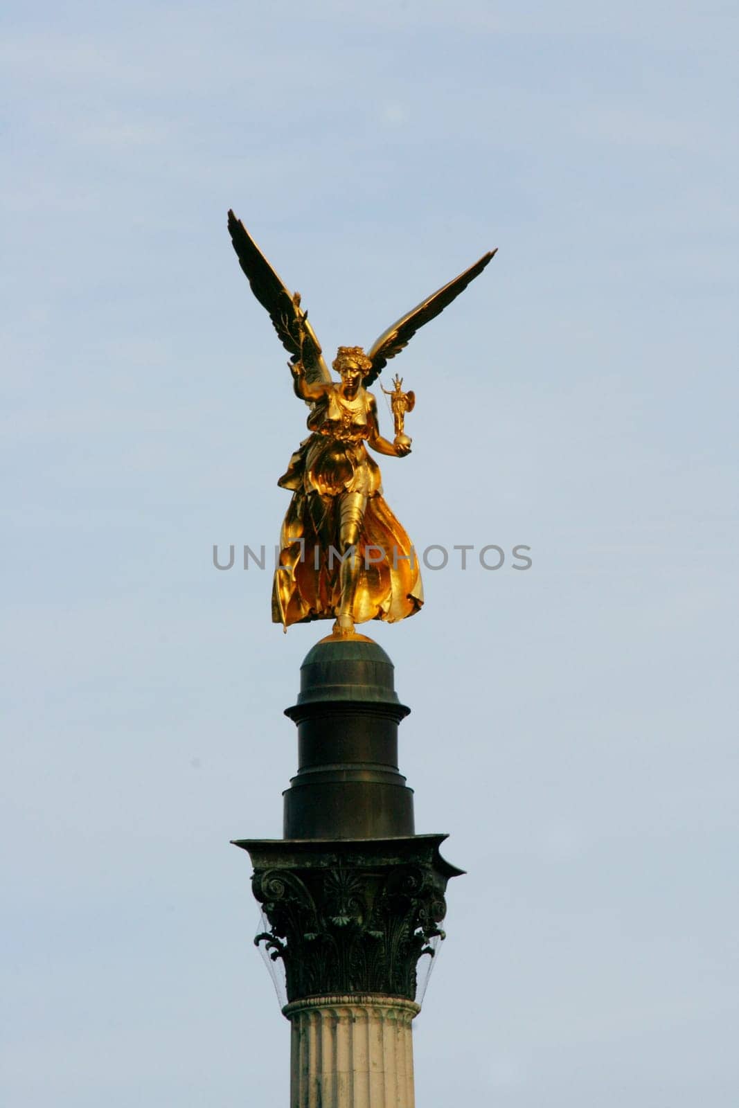The Angel of Peace is a monument in Munich's Bogenhausen.