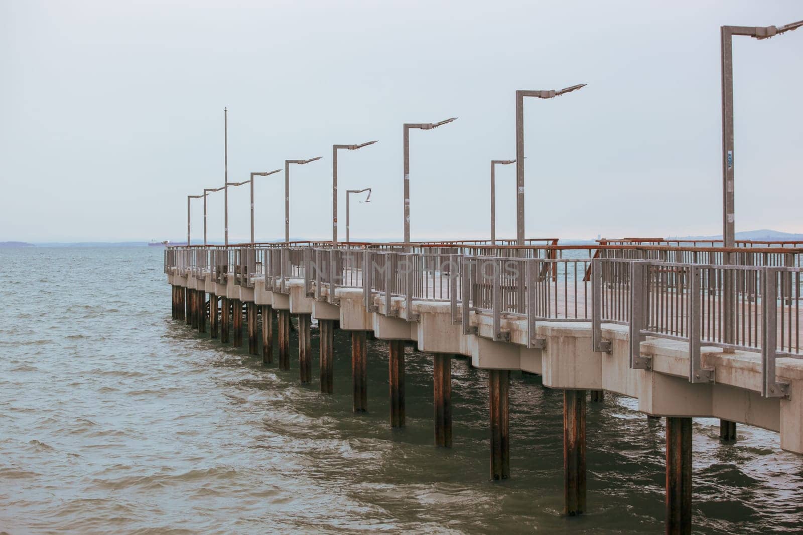 The Bridge In The Central Part Of The Town In Pomorie, Bulgaria.