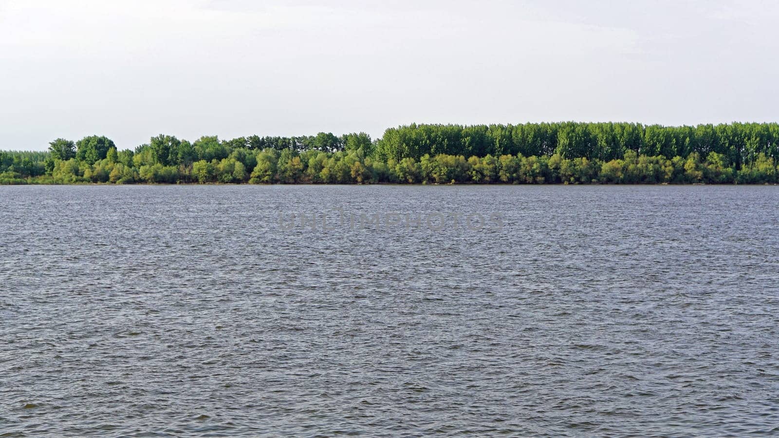 Danube river near Belgrade Serbia