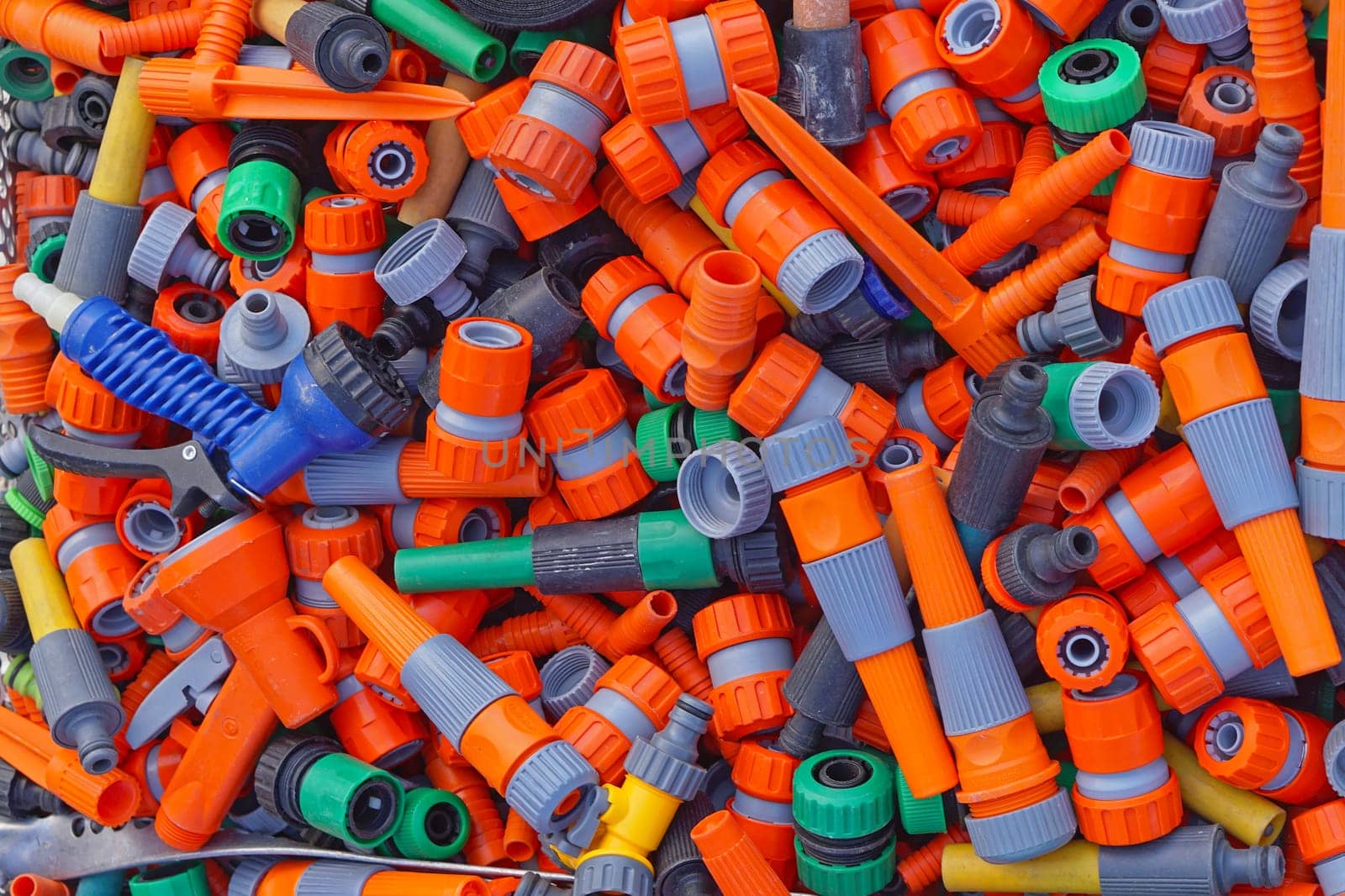 Colorful plastic valves parts for water hoses