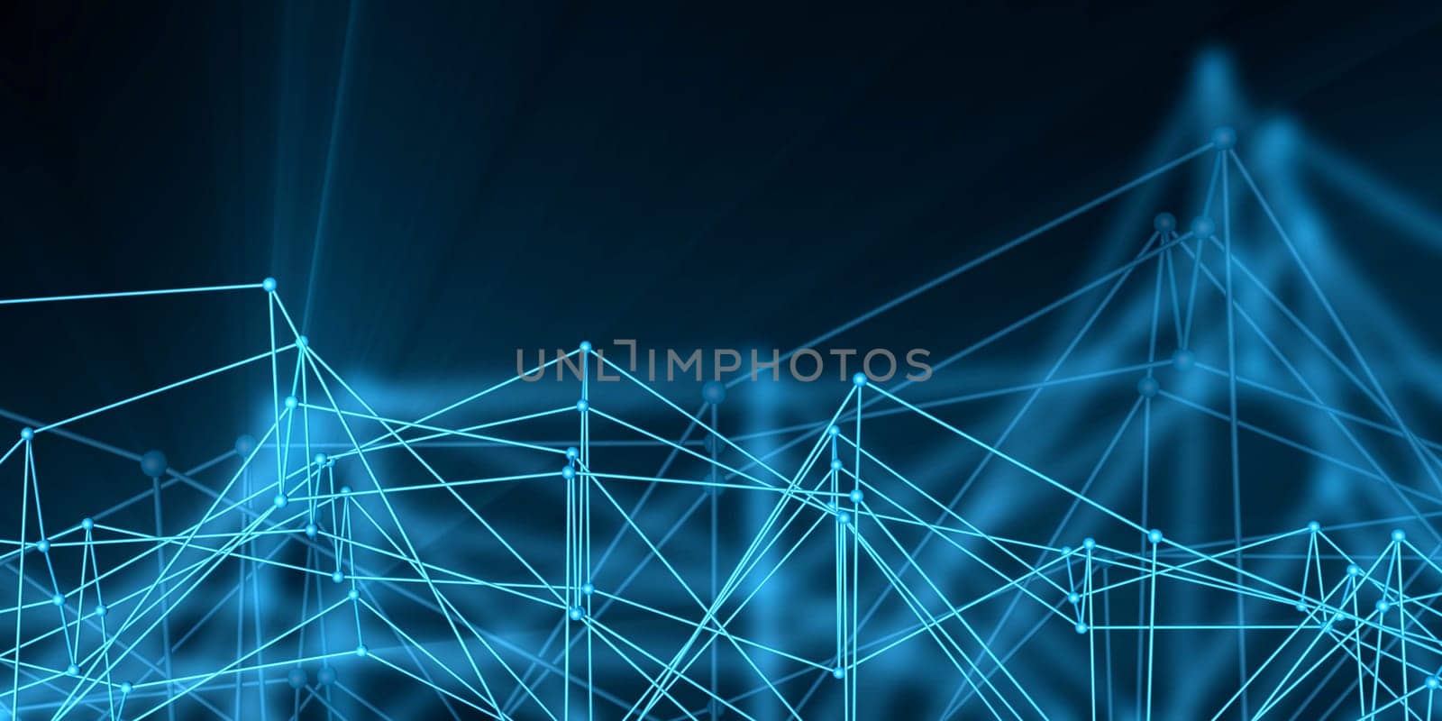 Science Technology Data Grid Futuristic Background Art