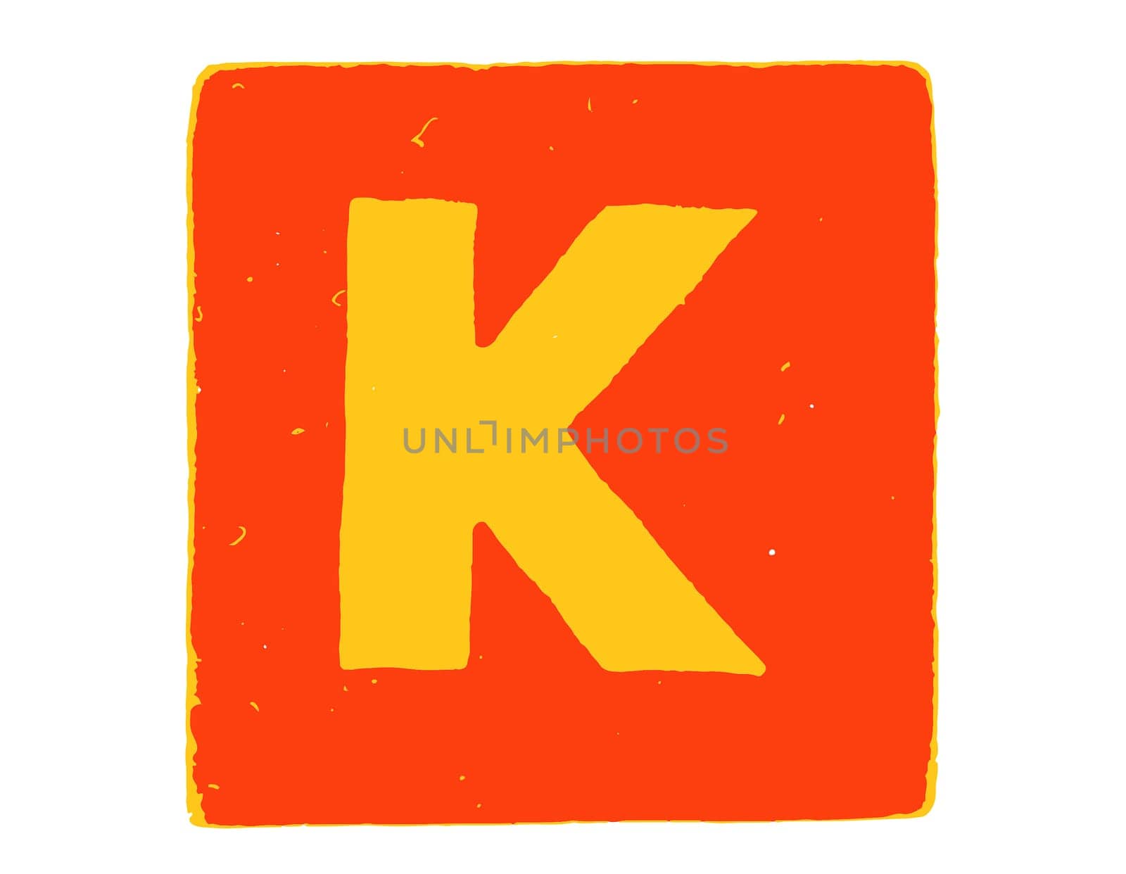 Wooden alphabet blocks isolated on white background. Toy blocks are wooden, plastic, or foam pieces of various shapes