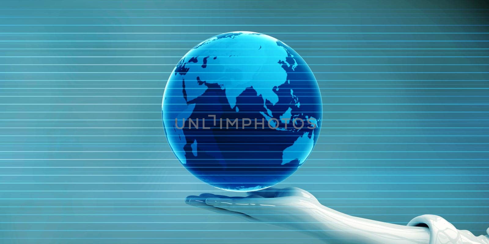 New Future Technology Concept Abstract Background For Business