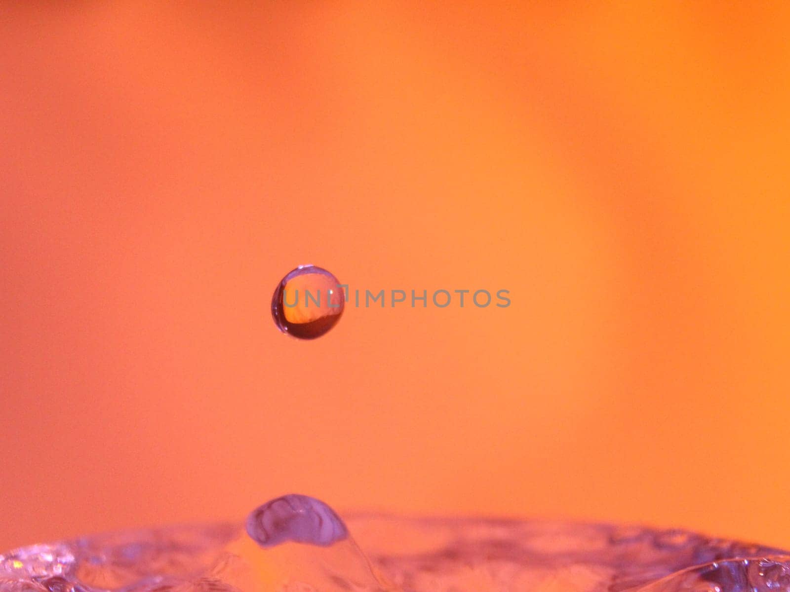 Abstract Colors colliding drops different fluids funds forms